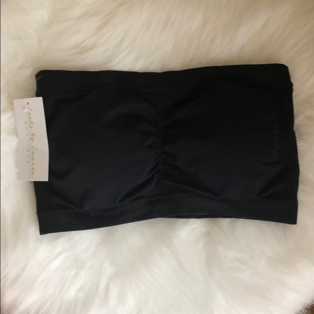LA JOLLA Black Strapless Tube Dress - Picture 6 of 7